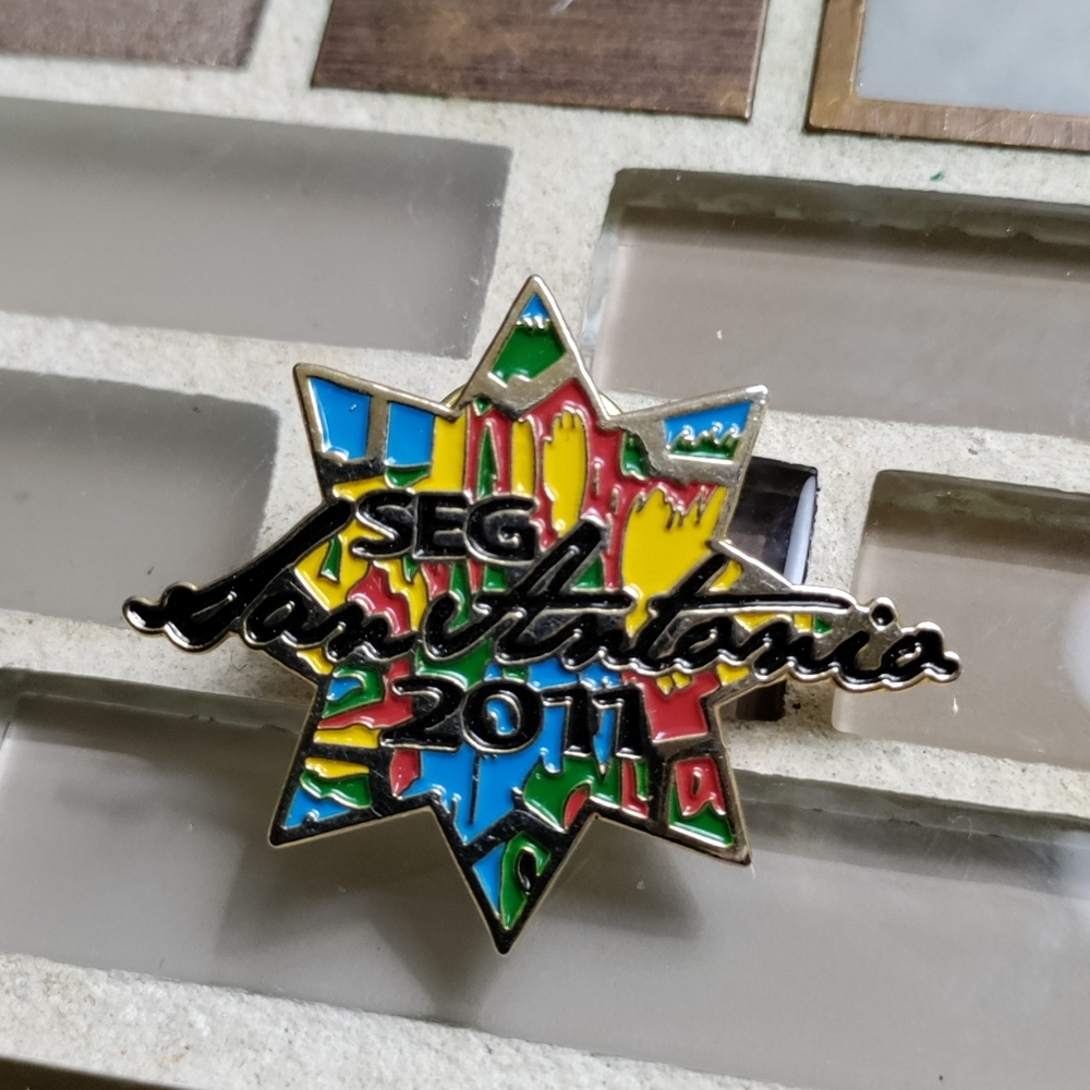 SEG San Antonio 2011 Lapel pin
